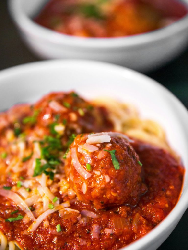 Easy Turkey Meatballs and Pasta (Freezer-Friendly)