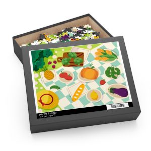 Food-Themed Puzzle – Fun Family Activity for Kids & Adults
