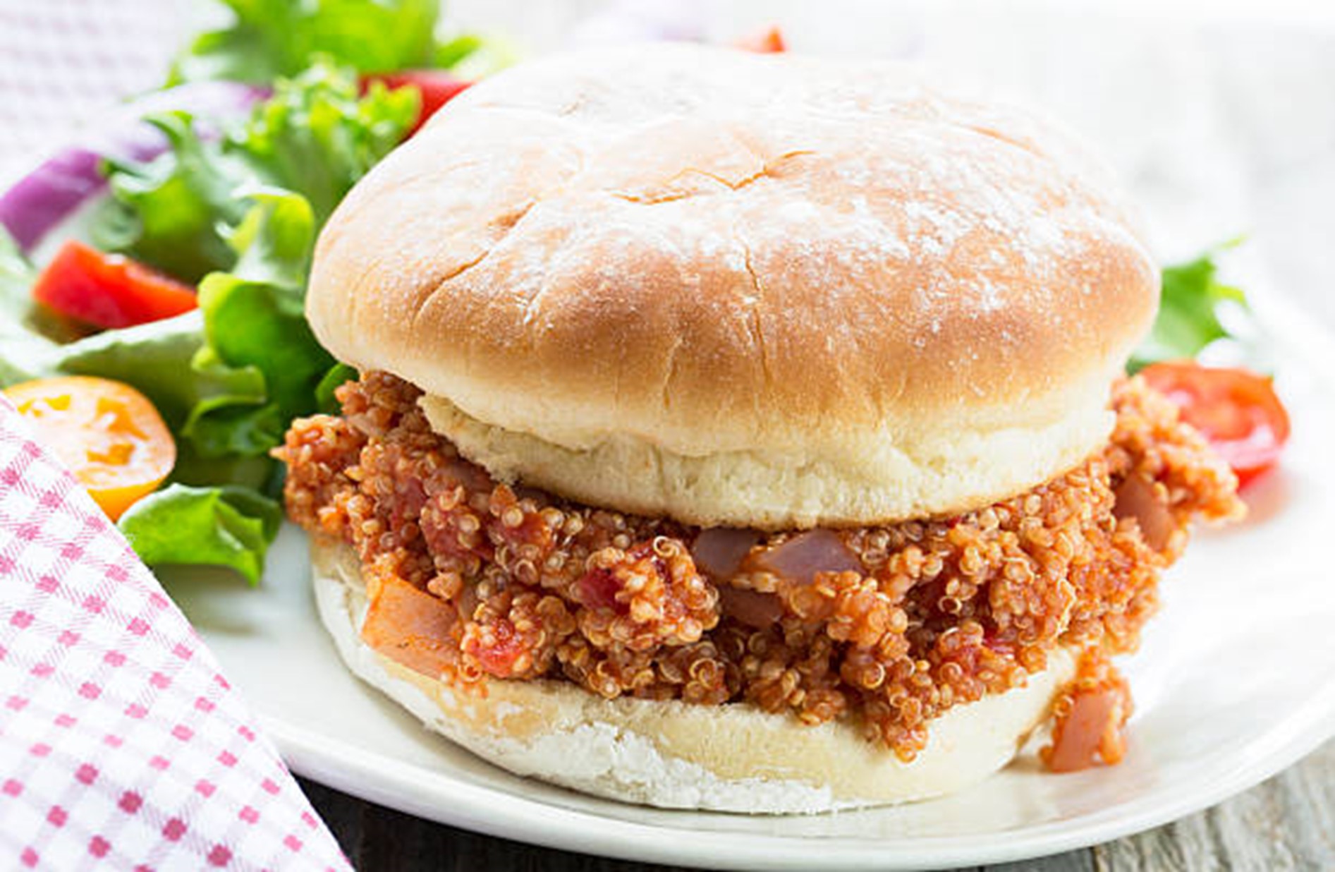 Mini Lentil Sloppy Joes - Keisha Palmer