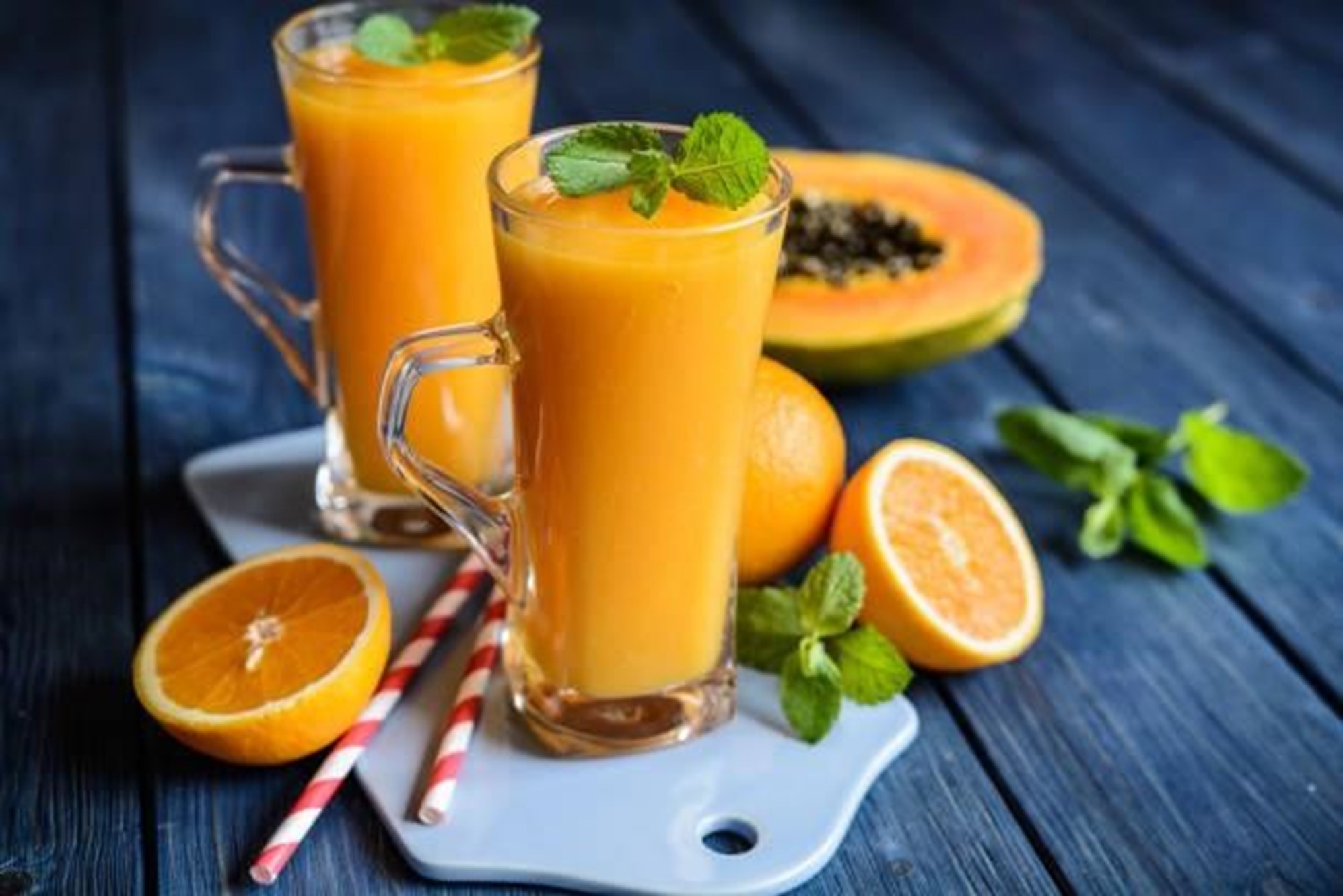 Papaya & Orange Twist